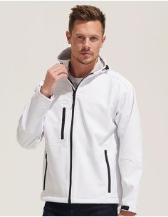 S-46602-Mens Hooded Softshell Jacket Replay 2